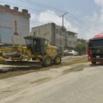 Avanza la pavimentación en la Circunvalar de Soledad; comienzan fundición de las primeras losas