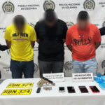 Capturados tres individuos por el delito de fabricación, tráfico, porte o tenencia de armas de fuego en el municipio de Puerto Colombia
